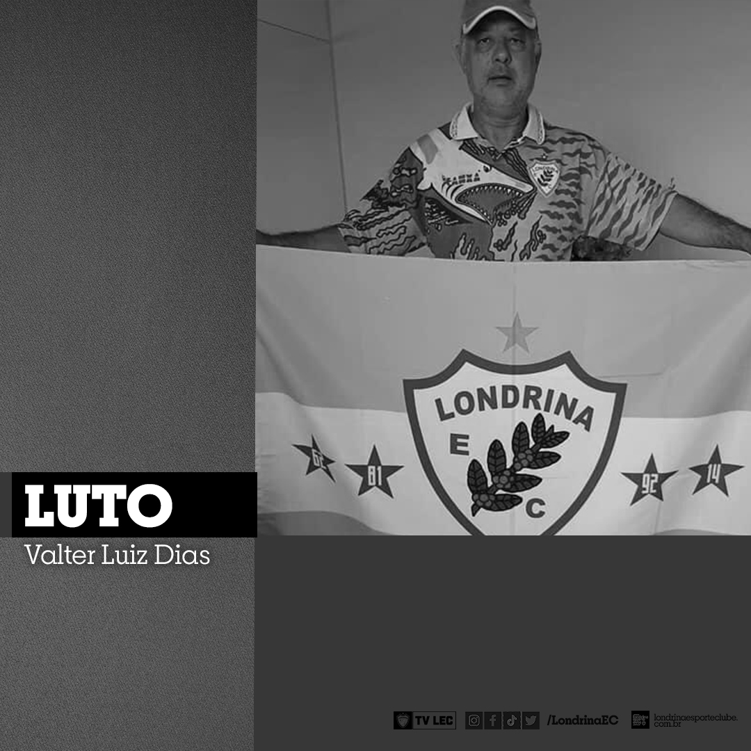 Nota de pesar: Valter Luiz Dias